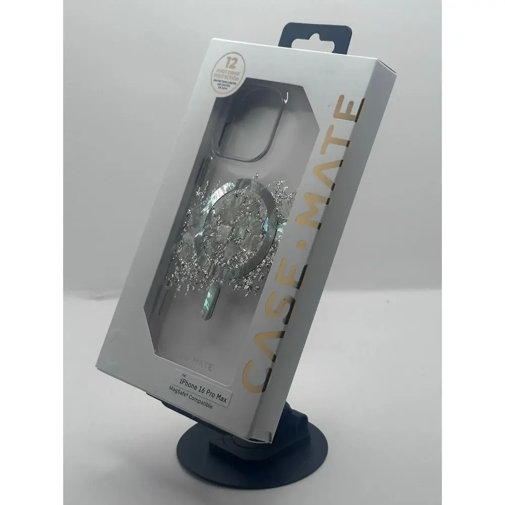 Case-Mate Karat Pearl iPhone 16 Pro Max MagSafe Case NWT MSRP: $52.00